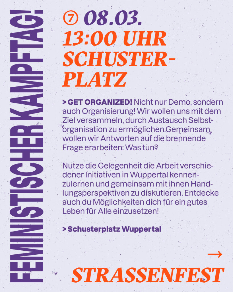 Straßenfest - \"Get organized\" am Schusterplatz