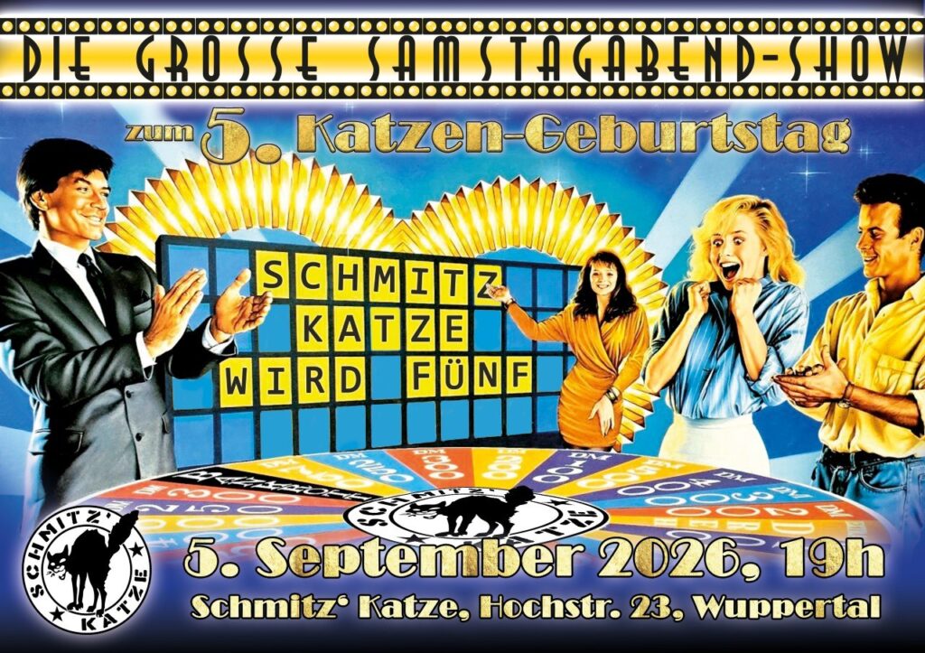 5 Jahre Schmitz\' Katze - Die große Samstagabend Show!